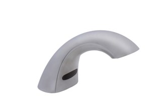 Delta Hands-Free Chrome Faucet, Batt. Operated